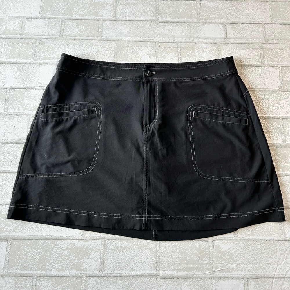 Prana Charcoal Skirt